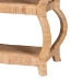 bali & pari Dalida Bohemian Natural Rattan 3-Tier Console Table - WS104-Natural Rattan-Console Table