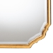 Baxton Studio Pacino Antique Goldleaf Accent Wall Mirror - RXW-10957-Wall Mirror