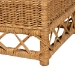 bali & pari Palm Bohemian Light Honey Rattan Pet Bed - Palm Short-Natural Rattan-Pet Bed