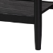 Baxton Studio Florica Art Deco Black Wood Queen 4-Piece Bedroom Set - Florica-Sand Stone/Black-Queen-4PC Bedroom Set