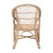 bali & pari Zaira Modern Bohemian Natural Rattan Arm Chair - Zaira-Version2-Rattan-AC