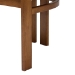 Baxton Studio Carice Modern Cream Boucle Dining Chair - BBT5539-Walnut/Cream-DC
