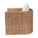 bali & pari Rhinos Bohemian Light Brown Seagrass Tuxedo Arm Chair - Rhinos-Bleached Light Brown-CC