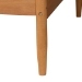 Baxton Studio Malaya Modern Oak Brown Wood Twin Daybed with Scalloped Edges - MG0239-1-NT Oak-Daybed-Twin