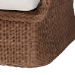bali & pari Derris Bohemian Peanut Brown Braided Rattan 2-Piece Arm Chair Set - Derris-Peanut Brown/Rattan-CC-2pc Chair Set