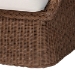 bali & pari Derris Bohemian Peanut Brown Braided Rattan Sofa - Derris-Peanut Brown/Rattan-Sofa