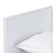 Baxton Studio Roni Modern White Wood Twin Daybed with Scalloped Edges - Roni-White-Daybed-Twin