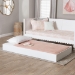 Baxton Studio Roni Modern White Wood Twin Trundle - Roni-White-Trundle