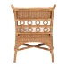 bali & pari Oxford Bohemian Light Honey Rattan Arm Chair - Oxford-Light Honey Rattan-CC