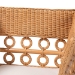 bali & pari Oxford Bohemian Light Honey Rattan Arm Chair - Oxford-Light Honey Rattan-CC