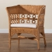 bali & pari Oxford Bohemian Light Honey Rattan Arm Chair - Oxford-Light Honey Rattan-CC