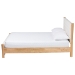 Baxton Studio Eilert Modern Cream Boucle and Oak Brown Wood Queen Bed - BBT61207 A1-Cream-Queen