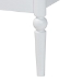 Baxton Studio Lucera Mid-Century White Twin Size 3-Piece Bobbin Bedroom Set - MG0110-4-White-Twin 3PC Bedroom Set