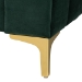 Baxton Studio Oksana Glam and Luxe Emerald Green Velvet and Gold Metal Full Daybed - CF0344-Emerald Green Daybed-Full