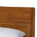 Baxton Studio Aldith Japandi Walnut Brown Toolless Assembly Queen Platform Bed - BBT61232-Tooless-Walnut-Queen