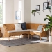 bali & pari Tamara Bohemian Light Honey Rattan 2-Piece Dining Nook Bench Set - Tamara-Light Honey Rattan-2PC Bench Set