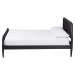 Baxton Studio Braith Farmhouse Black Spindle Wood King Size Platform Bed - SW8620-Black-King