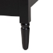 Baxton Studio Braith Farmhouse Black Spindle Wood King Size Platform Bed - SW8620-Black-King