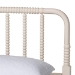 Baxton Studio Braith Farmhouse Ivory Spindle Wood Queen Size Platform Bed - SW8620-Ivory-Queen
