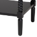 Baxton Studio Braith Farmhouse Black Spindle Wood 1-Drawer Nightstand - SW8000-88NS-Black-NS