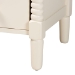 Baxton Studio Braith Farmhouse Ivory Spindle Wood 5-Drawer Chest - SW8000-88CH5D-Ivory-Chest