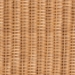 bali & pari Palm Scallop Natural Rattan Ottoman with Cushion - Handwoven Wicker Accent Bench or Footrest for Living Room, Bedroom, or Sunroom Decor, 39" Square - Palm-Light Honey Rattan-35 Ottoman w Cushion