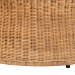 bali & pari Caroline Round Natural Rattan Coffee Table - Handwoven Wicker Drum Shape Accent Table for Living Room or Sunroom, Light Honey - Charlote-Light Honey Rattan-Large-CT