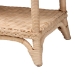 bali & pari Oxford Braided Natural Rattan Console Table with Open Shelf - Coastal Boho Entryway or Hallway Accent Table with Decorative Loop Detailing - WS120-Natural-Rattan-Console Table