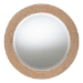 bali & pari Nieva Round Woven Rope Mirror - Coastal Mirror with Woven Jute Accents for Farmhouse, Boho Wall Decor, Beach House - F247-FT3-Mirror