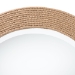 bali & pari Nieva Round Woven Rope Mirror - Coastal Mirror with Woven Jute Accents for Farmhouse, Boho Wall Decor, Beach House - F247-FT3-Mirror