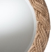 bali & pari Romana Braided Rope Mirror - Coastal Mirror with Woven Jute Accents for Farmhouse, Boho Wall Decor, Beach House - F247-FT4-Mirror