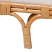 bali & pari Aiko Handwoven Natural Rattan Daybed with Cushion - Boho Coastal Lounge Bed for Living Room, Bedroom, or Sunroom - Aiko-Natural Rattan-Cushioned-Daybed