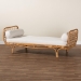 bali & pari Aiko Handwoven Natural Rattan Daybed with Cushion - Boho Coastal Lounge Bed for Living Room, Bedroom, or Sunroom - Aiko-Natural Rattan-Cushioned-Daybed