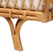 bali & pari Akemi Handwoven Natural Rattan Daybed with Cushion - Boho Coastal Lounge Bed for Living Room, Bedroom, or Sunroom - Akemi-Natural Rattan-Cushioned-Daybed