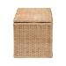 bali & pari Caden Braided Natural Rattan Chest with Lift -top Lid - Coastal Boho Style Storage Bench for Bedroom, Entryway, or Living Room Organization - WS128-Natural Rattan-Storage Bench