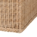 bali & pari Caden Braided Natural Rattan Chest with Lift -top Lid - Coastal Boho Style Storage Bench for Bedroom, Entryway, or Living Room Organization - WS128-Natural Rattan-Storage Bench