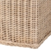 bali & pari Barid Braided Natural Rattan Storage Bench with Cushioned Lift -Top Lid - Coastal Boho Style Chest for Bedroom, Entryway, or Living Room Organization, Natural, 45" Rectangle - WS131-Natural Rattan-Cushioned Storage Bench