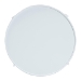 Baxton Studio Laverne White Metal Side Table with Scalloped Tray Top - Round Accent Table with Decorative Base for Indoor or Semi-Outdoor Use - H01-122082-White/Metal-Side Table