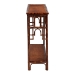 bali & pari Sebalio Tortoise Natural Rattan Console Table with Open Shelf - Vintage Style Accent Table for Entryway, Hallway or Coastal Living Space - WS143-Sebalio-Tortoise-Console Table