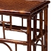 bali & pari Sebalio Tortoise Natural Rattan Console Table with Open Shelf - Vintage Style Accent Table for Entryway, Hallway or Coastal Living Space - WS143-Sebalio-Tortoise-Console Table