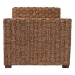 bali & pari Rhinos Handwoven Seagrass Daybed - Twin Size Coastal Boho Bed Frame with Basketweave Design - Rhinos-Bleached Lt Brwn No Mattress-Daybed