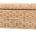 bali & pari Lanica Braided Natural Rattan Console Table with Drawers and Shelves - Coastal Style Storage Cabinet for Entryway, Living Room, or Bedroom, 35" - Braided Sun Bleached Ivory Rattan-Version 2-Console Table