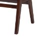 bali & pari Kresna Rattan Counter Stool with Mahogany Wood Frame and Armrest, Set of 2 - Handwoven Counter Height Chair with Cane Back and Seat, Stylish Seating for Kitchen Island or Dining Area - BC-01-Kresna-Brown Wood/Rattan-CS