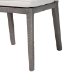 bali & pari Sofia Rattan Dining Chair with Cushion - Handwoven Wicker Side Chair with Mahogany Wood Frame, Coastal Boho Style Indoor Seating, French Grey - Sofia-French Grey-DC