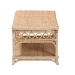 bali & pari Oxford Braided Natural Rattan Coffee Table with Open Shelf - Coastal Boho Living Room Accent Table with Decorative Loop Detailing - WS121-Natural-Rattan-CT