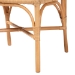 bali & pari Oxford Round Back Rattan Dining Chair Set of 2 - Handwoven Cane Accent Chairs with Open Lattice Design, Natural Wicker Seating for Coastal or Boho Dining Rooms - Oxford-Light Honey Rattan-DC