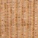 bali & pari Oxford Round Back Rattan Dining Chair Set of 2 - Handwoven Cane Accent Chairs with Open Lattice Design, Natural Wicker Seating for Coastal or Boho Dining Rooms - Oxford-Light Honey Rattan-DC