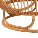 bali & pari Adeola Round Lantern-Shaped Rattan Coffee Table - Handcrafted Coastal Boho Style Centerpiece for Living Room, Den, or Sunroom - Adeola-Light Honey Rattan Coffee Table