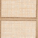 Baxton Studio Hermine Bamboo Woven Headboard - Solid Wood Bed Backrest Panel with Curved Top, Boho Coastal Bed Accent, Queen Size - Hermine-HRN20-Headboard Queen