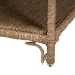 bali & pari Ganit Handwoven Seagrass Coffee Table - Square Center Table with Wrapped Frame and Lower Shelf, Coastal Boho Accent Furniture for Living Room or Lounge - F248-FT5-Seagrass-Coffee Table